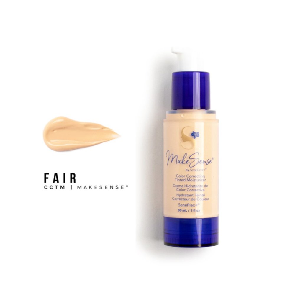 NWT MAKESENSE® COLOR CORRECTING TINTED MOISTURIZER (CCTM), SHADE: FAIR - Picture 2 of 8